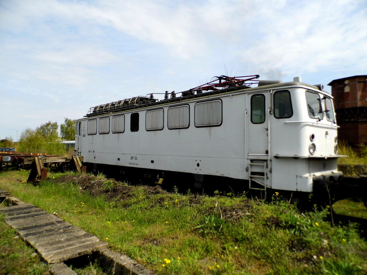 Am 30.04.2016 Frühlingsfest im Historischen Lokschuppen Wittenberge stand die 142 132-0 von der EGP .