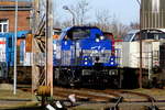 Am 18.03.2018 war die  1002 021-6 von der  Talgo (Deutschland) GmbH, Berlin    [Name  e-sel]   (ALS) im RAW Stendal abgestellt.