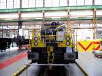 Am 30 .05.2015 stand die neue H3 Lok 1002 005 von der MEG im RAW Stendal bei Alstom Lokomotiven Service GmbH .