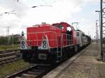 Am 04.09.2015 Testfahrten mit der 139 558-1 von der railadventure und die 1002 004-6 von der DB (ALS) in Stendal .