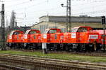 Am 31.03.2017 fuhren die  1002 018-2 und die 1002 014-1 und die 1002 017-4 und die 1002 015-8   von Stendal  in Richtung Braunschweig  .