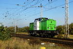 Am 15.10.2017 Rangierfahrt von der 202 787-8 von der SETG in Borstel .