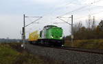 Am 04.11.2017 fuhr die  202 287-9 von der SETG  von Niedergörne nach Stendal .