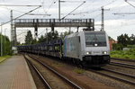 Am 16.06.2016 kam die 185 680-6 von der Rurtalbahn Cargo (Railpool)  aus Richtung Braunschweig nach Niederndodeleben und fuhr weiter in Richtung Magdeburg .