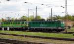 Am 01.05.2015 kamen die 142 150-2 und die 142 128-8 von der EGP aus Richtung Berlin nach Stendal und fuhr weiter in Richtung Hannover .