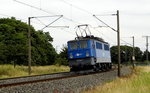 Am 08.07.2016 kam die 142 042-1 von der EGP aus Richtung Wittenberge und fuhr nach Stendal .