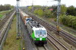 Am 11.04.2017 kamen die 193 204-5 von der SETG (ELL) und die  277 011-3 von der SETG (VPS)  aus Richtung Stendal und fuhr nach Borstel.