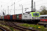Am 12.04.2017 kam die  193 895-0 von CAPTRAIN aus Richtung Magdeburg nach Stendal und fuhr weiter in Richtung Salzwedel .