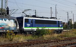 Am 01.09.2016 Rangierfahrt von 155 048-6 von der IntEgro (Press) in Stendal .